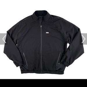Figs Technical Collection Black Scrub Jacket